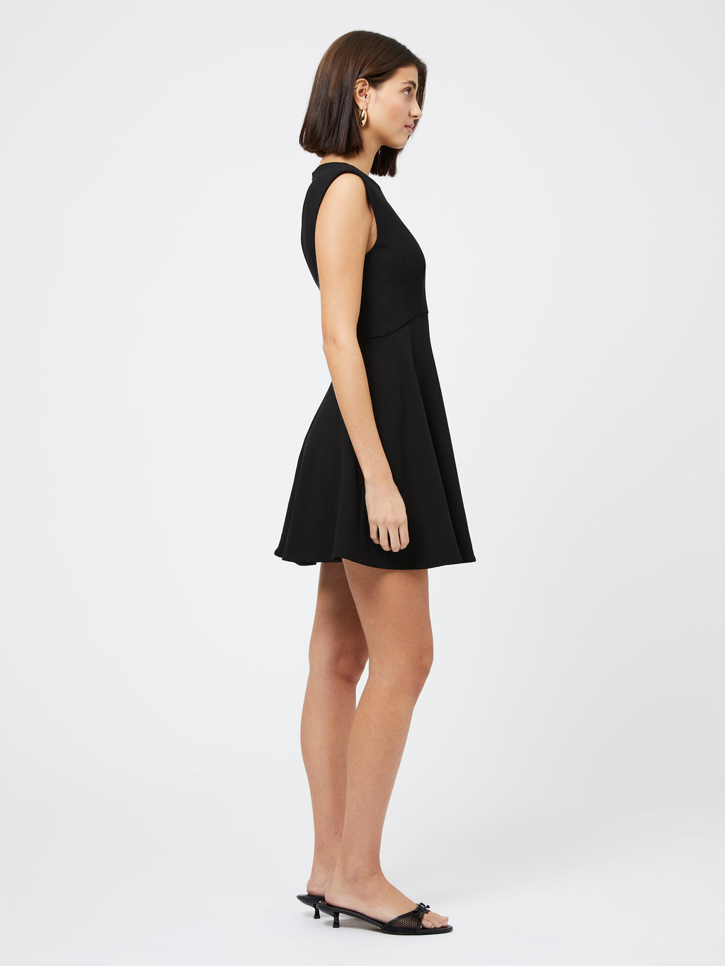 Whisper Classic Sleeveless Mini Dress