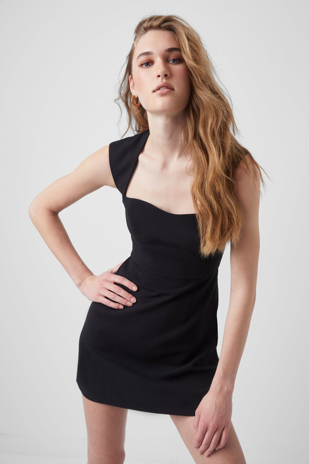 Whisper Ruth Square Neck Dress