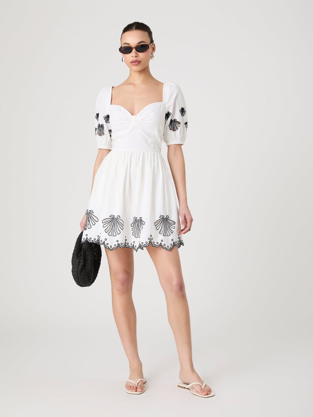 Cambria Cotton Anglaise Dress