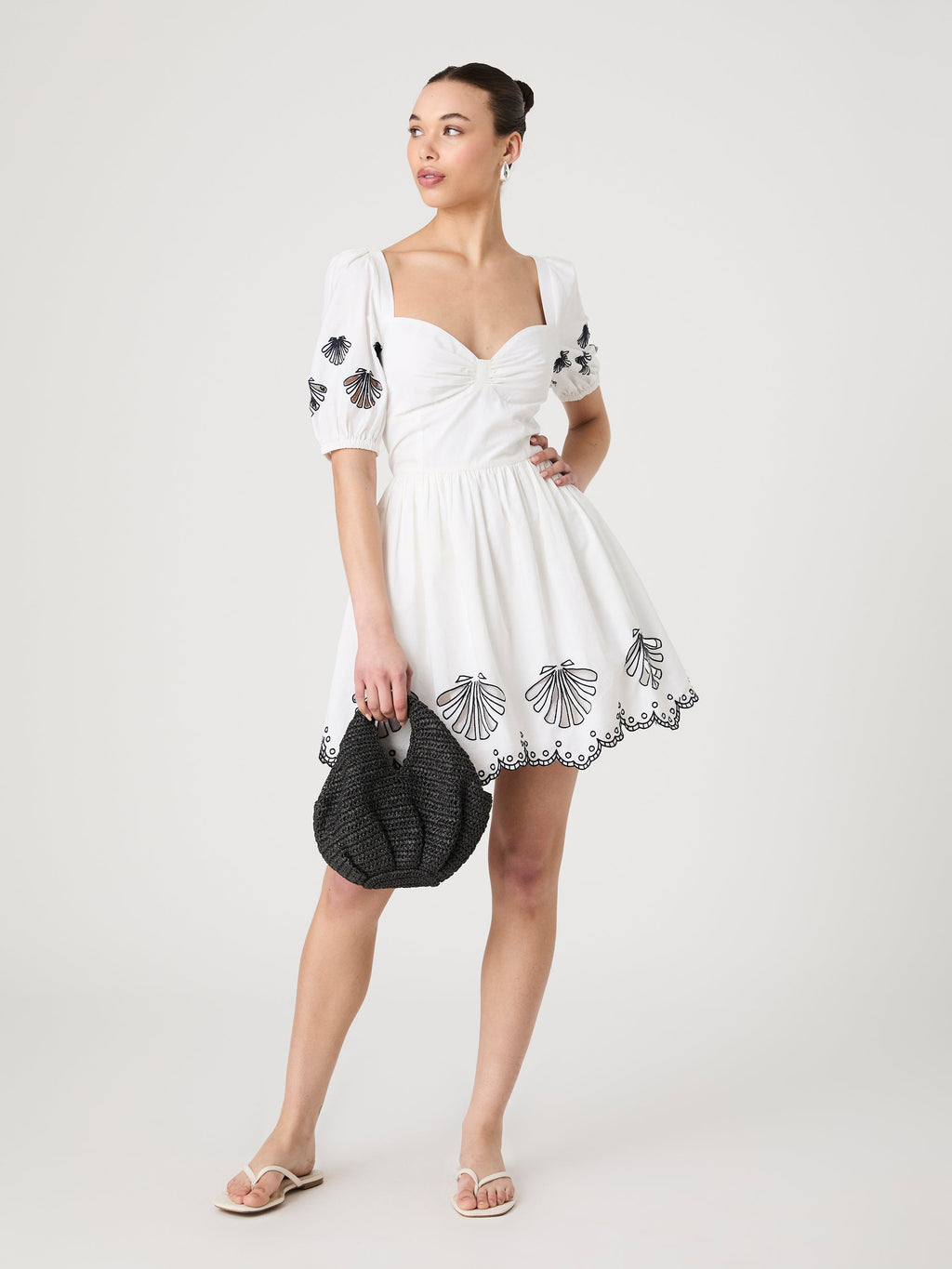 Cambria Cotton Anglaise Dress