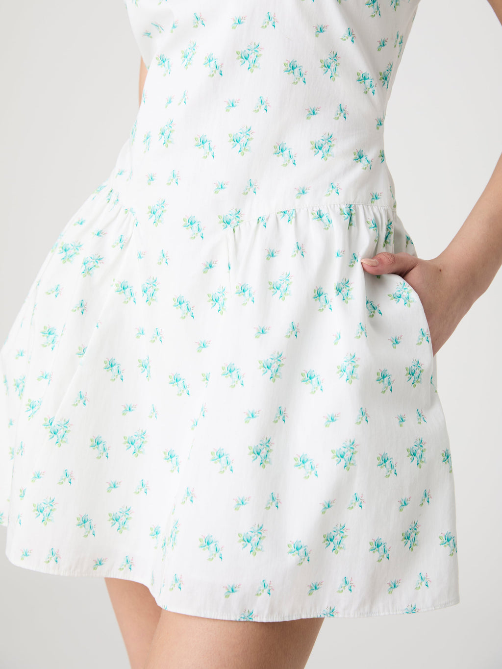 Anna Fleur Ruched Mini Dress