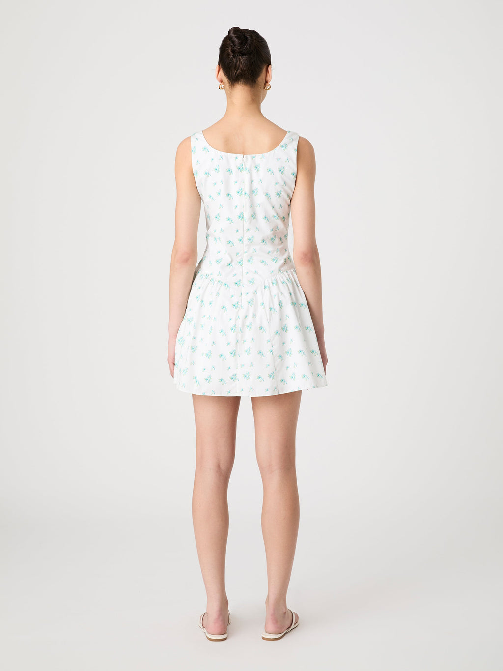 Anna Fleur Ruched Mini Dress